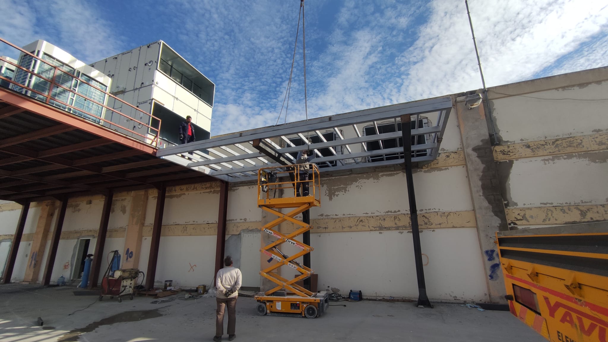 PAGMAT ÜZÜM İŞLETMESİ PLATFORM YAPIMI